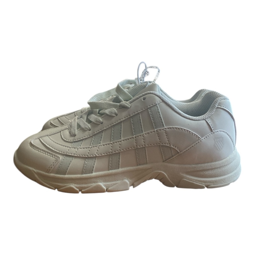 K-Swiss Athletic Shoes Sneakers White / Beige Low
